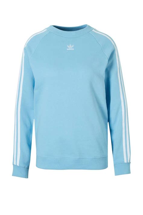 adidas lichtblauw trui|Blauwe adidas Originals Truien & sweaters voor dames online .